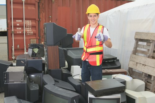 Safe handling of commercial waste materials