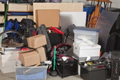 Organized and clean loft space after clearance